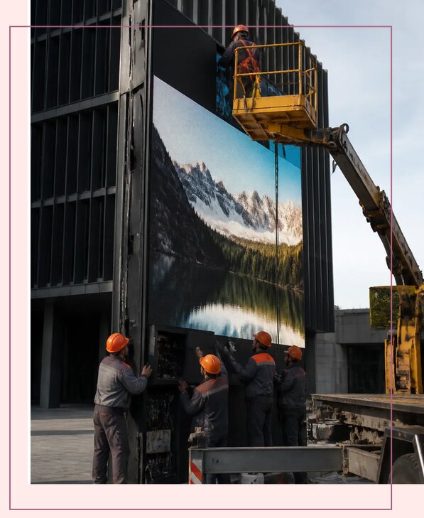 Размещение DOOH рекламы в Москве на цифровых экранах